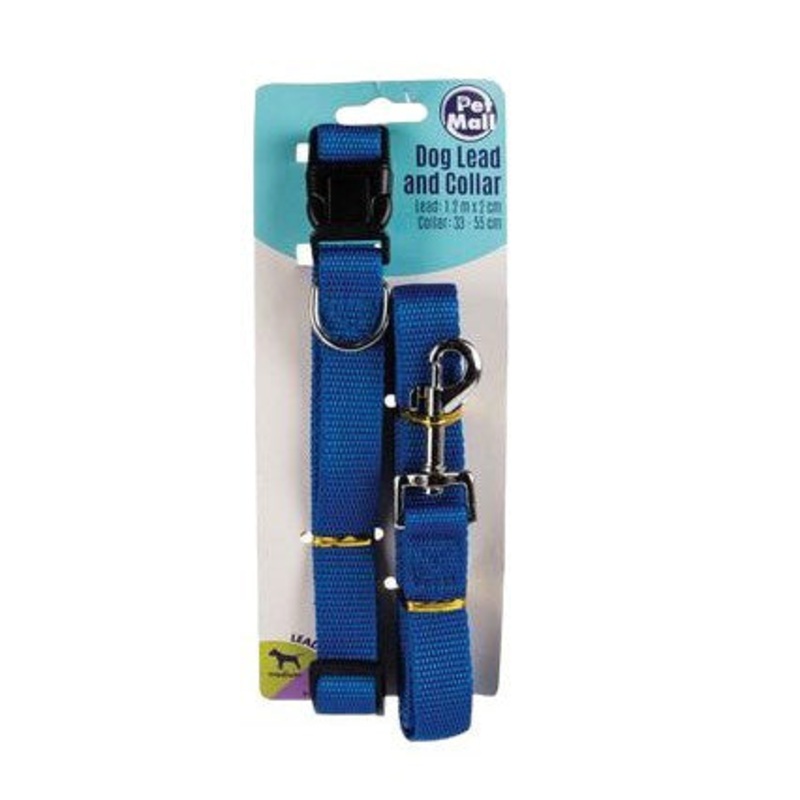 Pet Mall Dog Collar with Lead Set