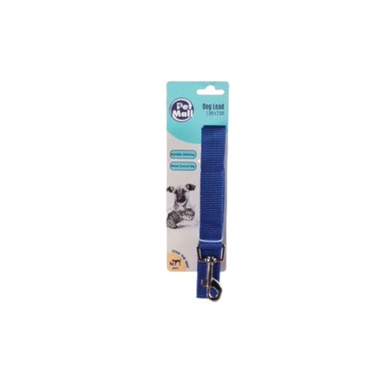 Pet Mall Dog Lead Nylon 23x1200mm