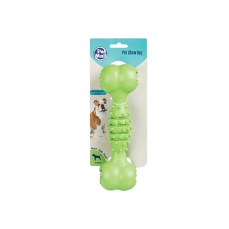 Pet Mall Dog Toy Rubber Bone For Treats each