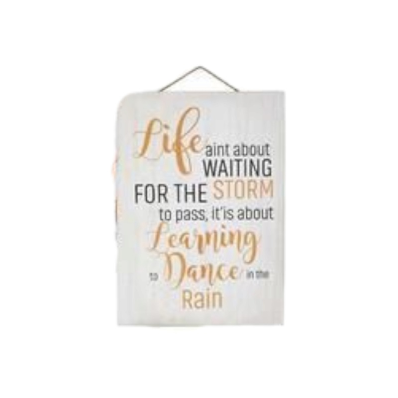 Plaque MDF Sign 21x30cm Inspirational