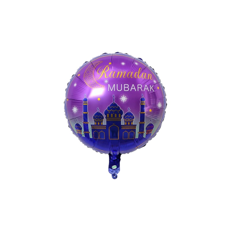 Ramadan Mubarak Foil Balloon 18 Inch 1pc