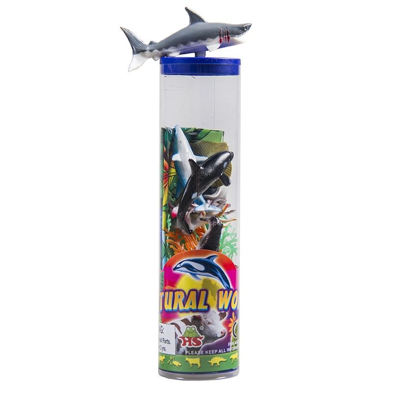 Animals Ocean Sea In Tube Assorted