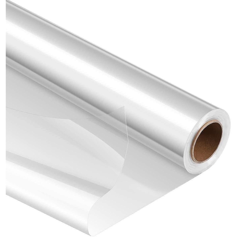 Cellophane Gift Wrapping Roll Clear BOPP Film 50cmx2m