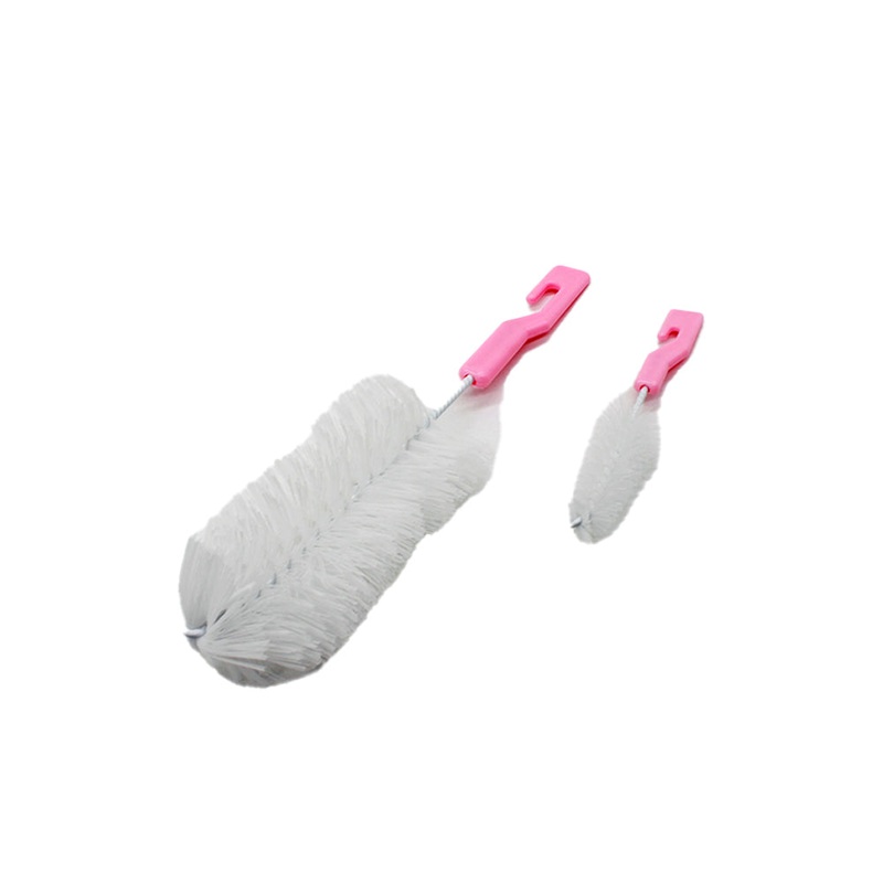 Cooey 2-Piece Baby Bottle & Nipple Brush Set