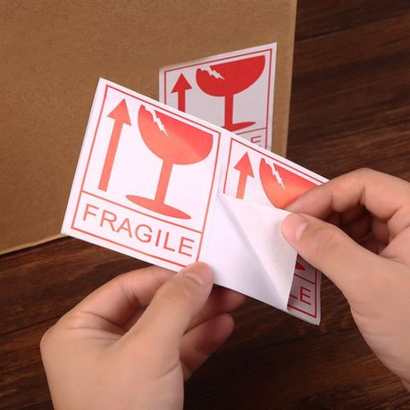 Fragile Sticker 8x7cm 270pack