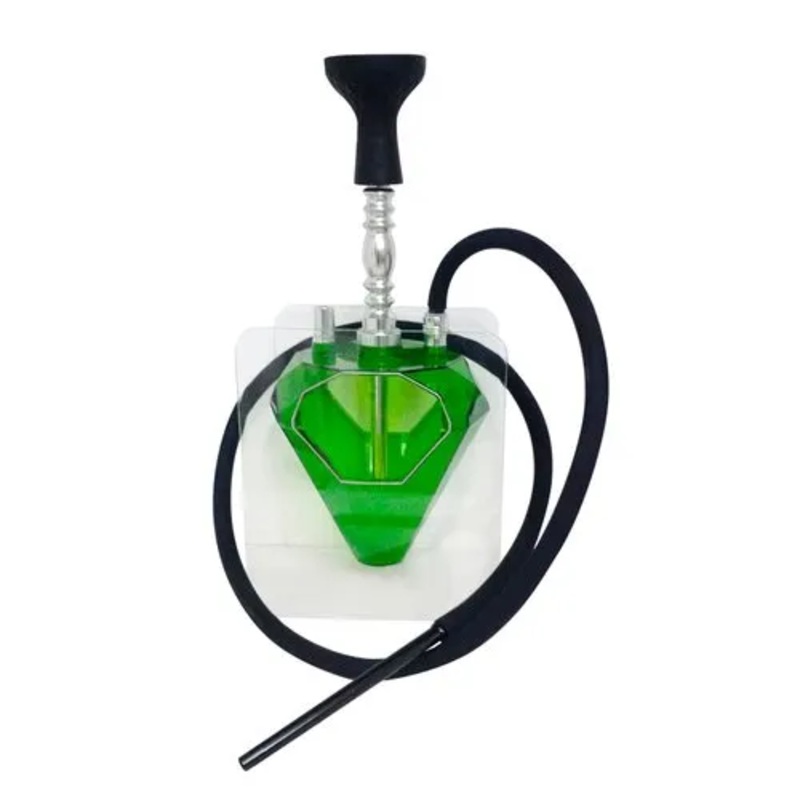 Hookah Shisha Acrylic Pipe Diamond Shape 310x160x310mm