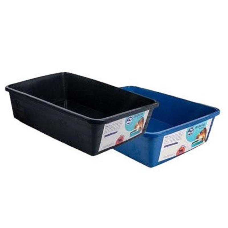 Pet Cat Plastic Litter Pan 260x360x90mm each