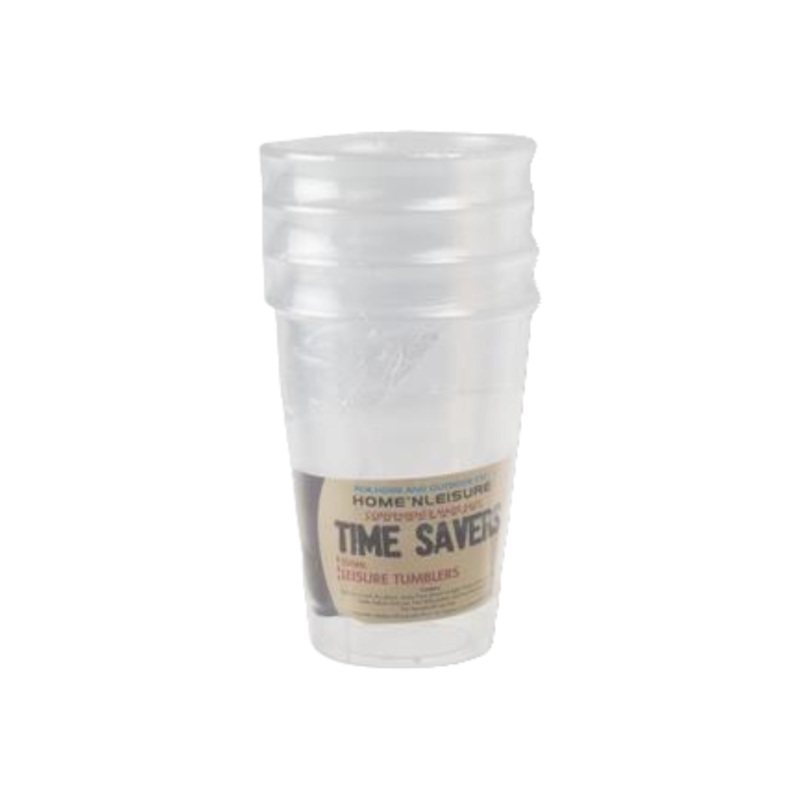 Time Savers 350ml Disposable Party Picnic Cups 4pack