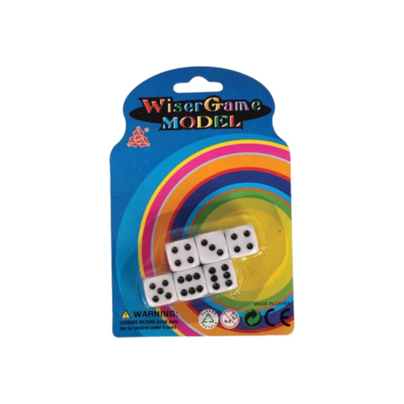 Dice 16mm 6pack