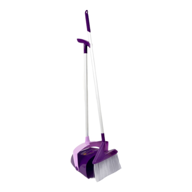 Long Handle Dustpan & Broom Set F3421 Academy
