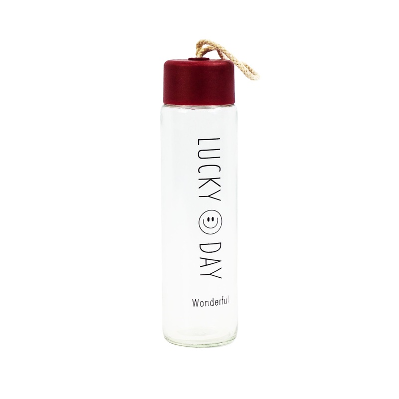 Sports Water Bottle Glass 180g 5.5x20cm