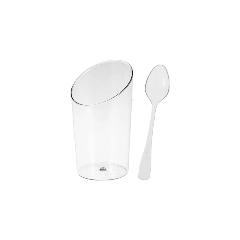Acrylic Mini Dessert Cup 80ml 5pack