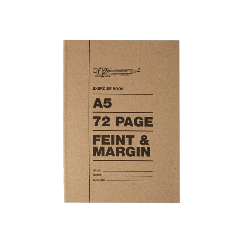 Exercise Notebook Feint & Margin A5