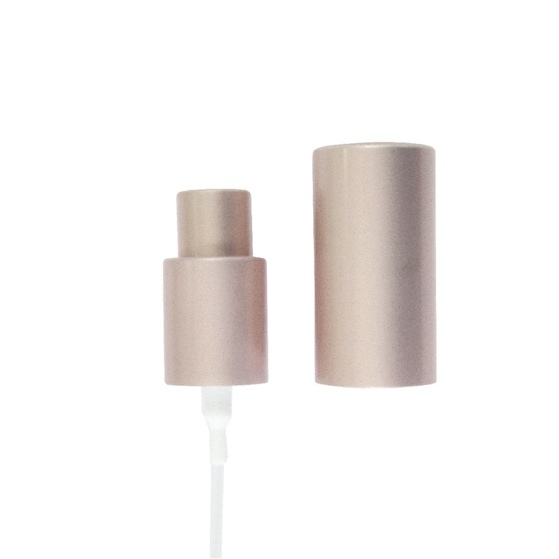 Pump Lid Lux Matt Pink Pump with PinK Over Cap 18/415