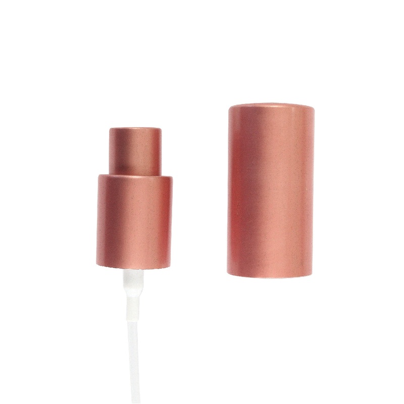 Pump Lid Lux Matt Rose Gold Pump with Rose Gold Over Cap 18/415