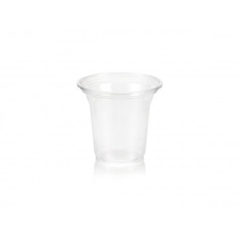 250ml Disposable Polyprop Smoothie Cup Plastic Z-Range 10pcs No Lid