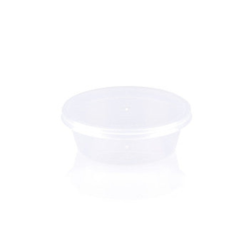 35ml Disposable Sauce Container Tub with Lid 10pack