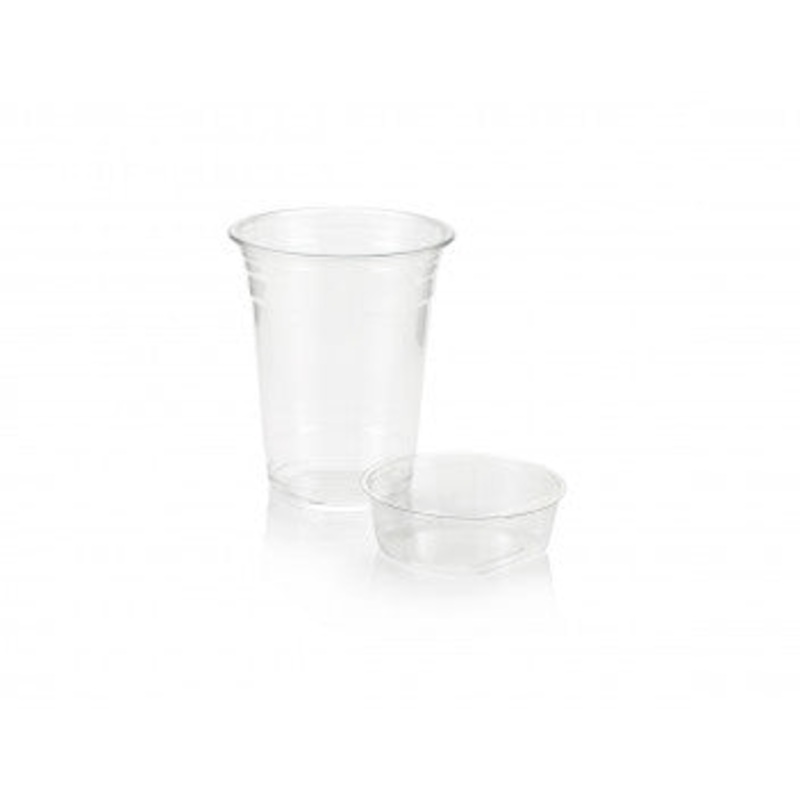 500ml Disposable PET Plastic Z-Range Smoothie Cup Clear 10pack – No Lid