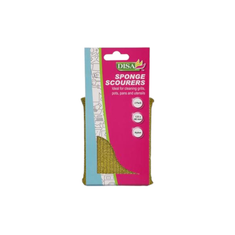 Disa Scourer Foam Pad 2pack