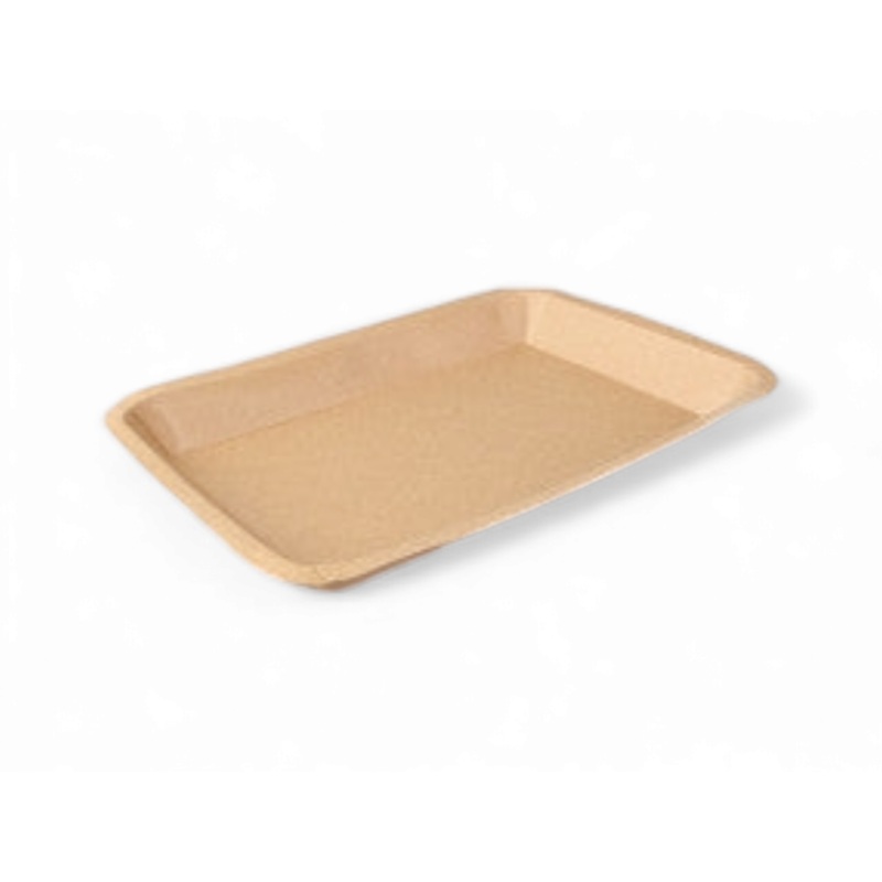 Kraft Paper Deli Food Tray Flat 203mmx163mm 5pack