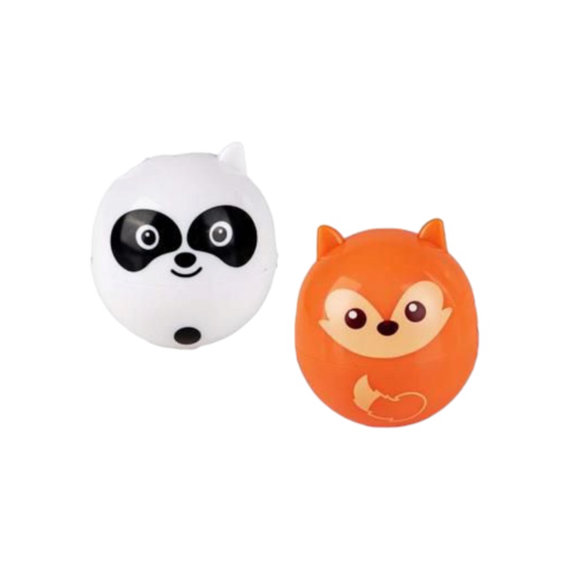 Lip Balm Ball Shape Animal Assorted 12g