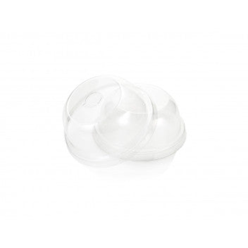 Multifit PET Arch Dome Lid with Hole Z-Range 10pack