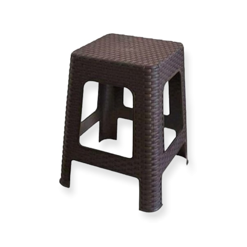 Rattan Stool Plastic 100154