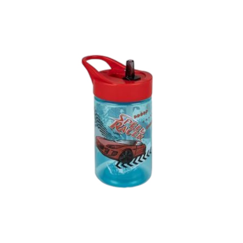 Sports Water Bottle 460ml with Sipper Lid