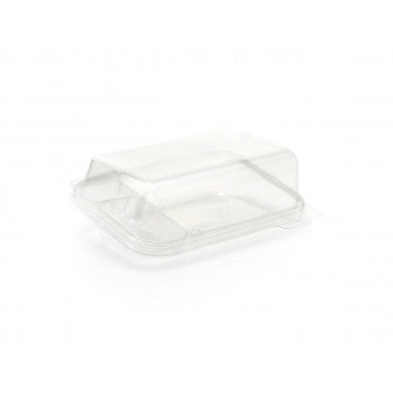 Sushi PET Food Lunch Box Clamshell Clear 3 Compartment Medium 10pc