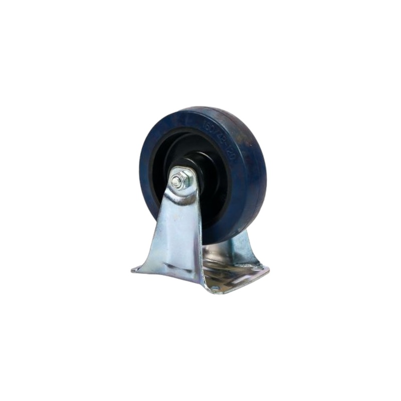 Castor Blue Rubber 150mm