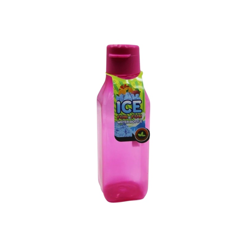 Ice Fun & Fun Plastic Square Bottle 550ml