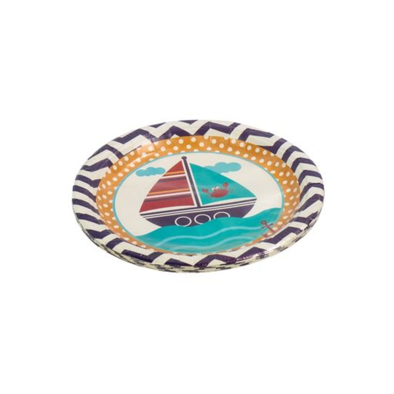 Party Paper Plate Sea Theme 10pcs
