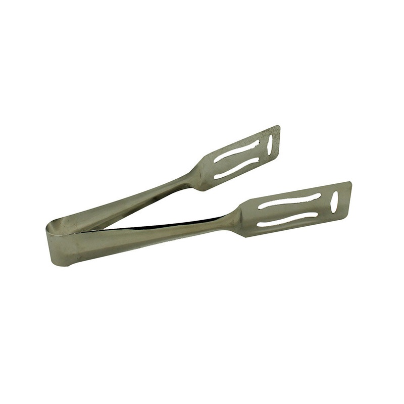 Stainless Steel Cake Slotted Medium Tong SGN434