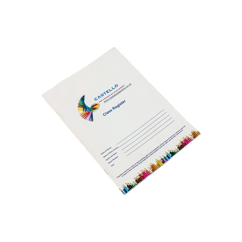 A4 Attendance Register