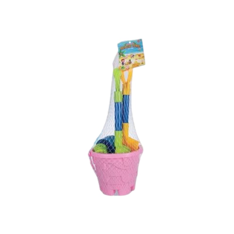 Beach Bucket Plastic 5pcs Set