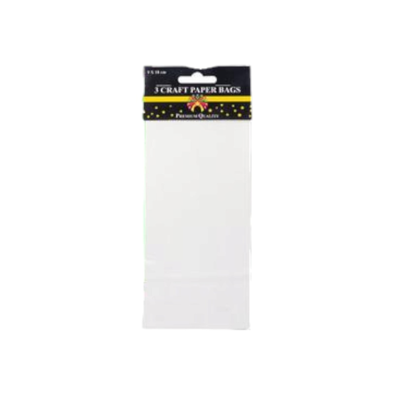 Gift Craft Paper Bags PPP Small 8x19cm 3pc