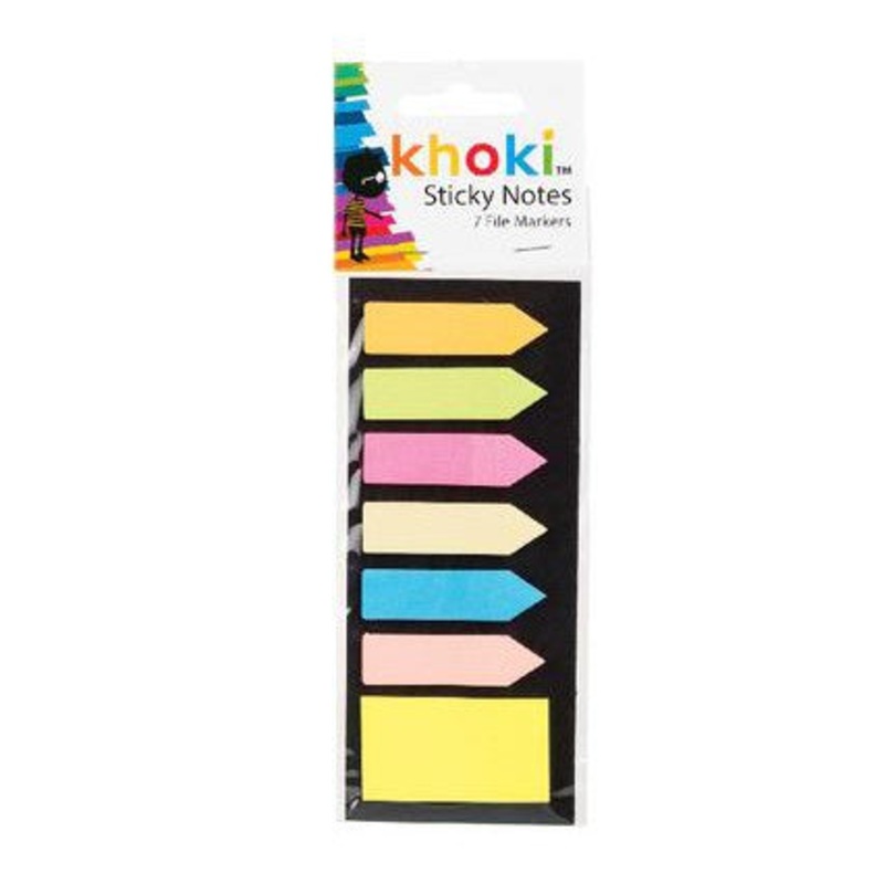 Khoki Note Pad Self Stick File Marker