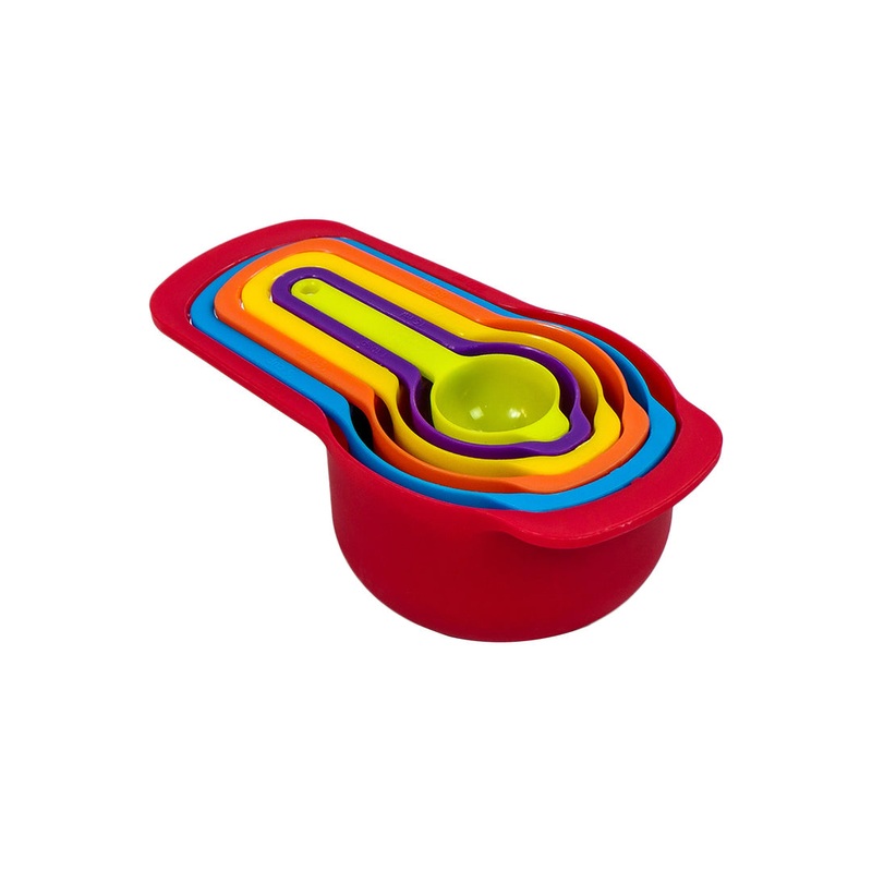 Measuring Spoons 6pack Assorted Colors