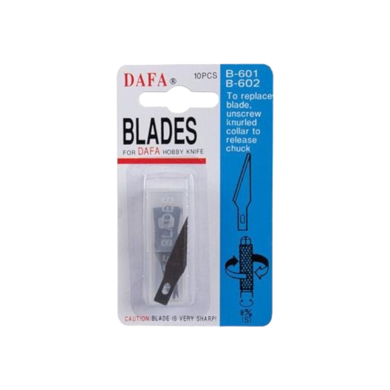 Dafa Blister Knife Blades 35mm 10pc