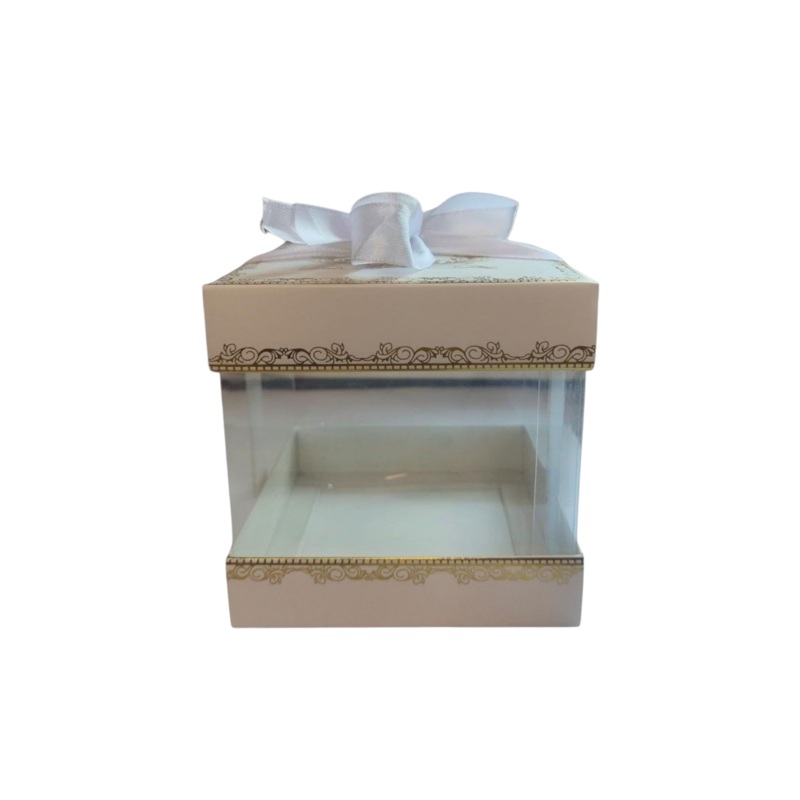 Gift Paper Wedding Box 10x10x10cm