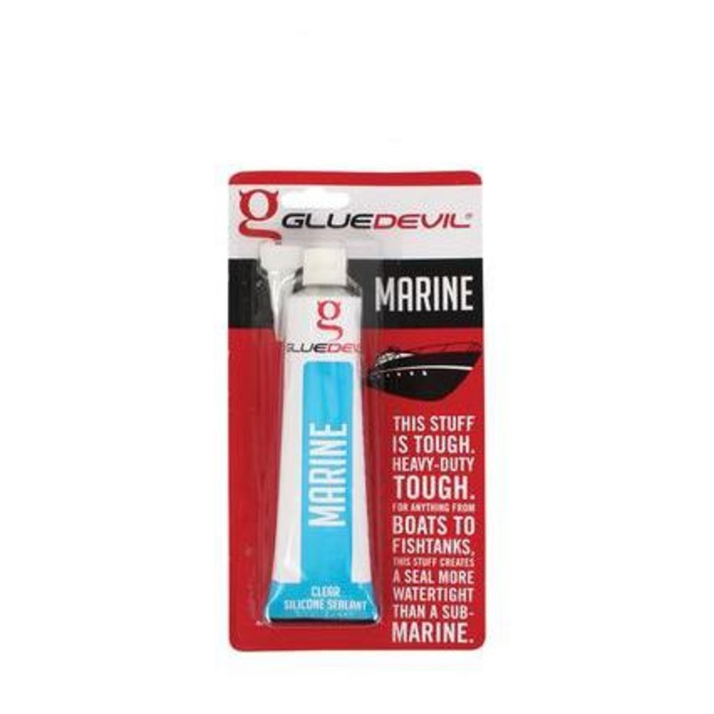 Glue Devil Silicone 90ml Marine Clear