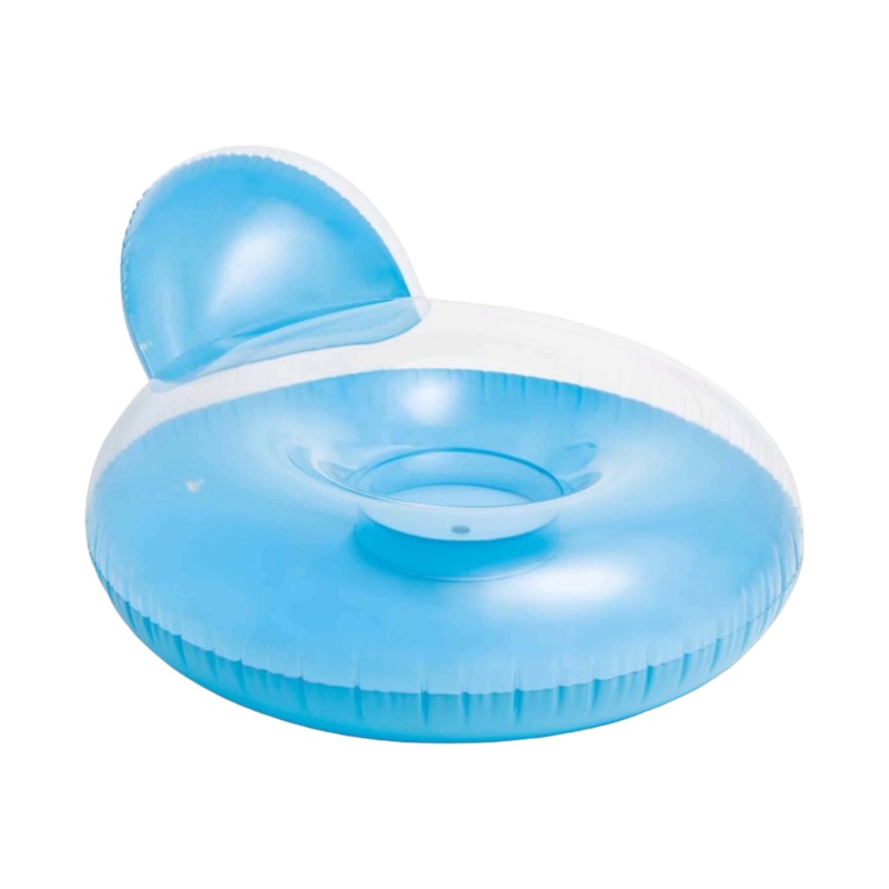 Intex Pillow-Back Inflatable Floating Lounger 1.37×1.22m