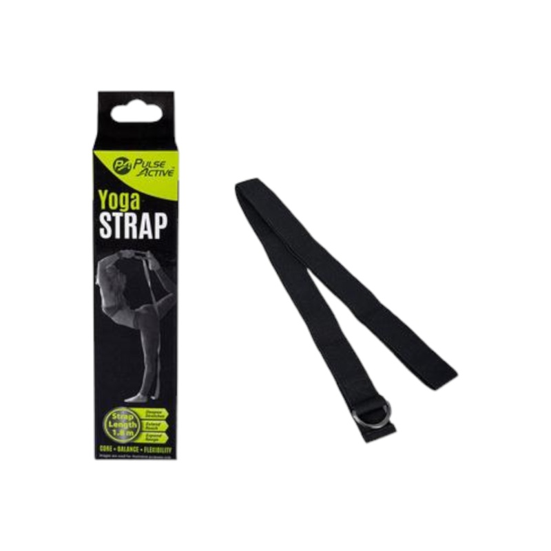 Pulse Active Fitness Yoga Strap 1.8m