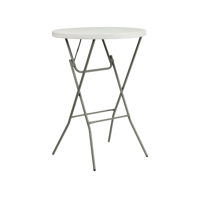Folding Cocktail Table Round 80x110cm CH034