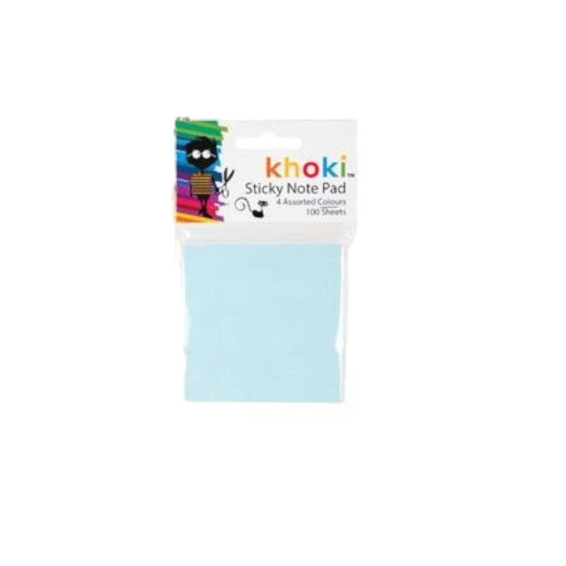 Khoki Note Pad Self Stick 76x76mm 100s