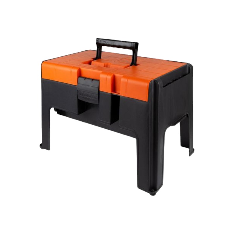 Big Jim Step Stool Toolbox 3-in-1