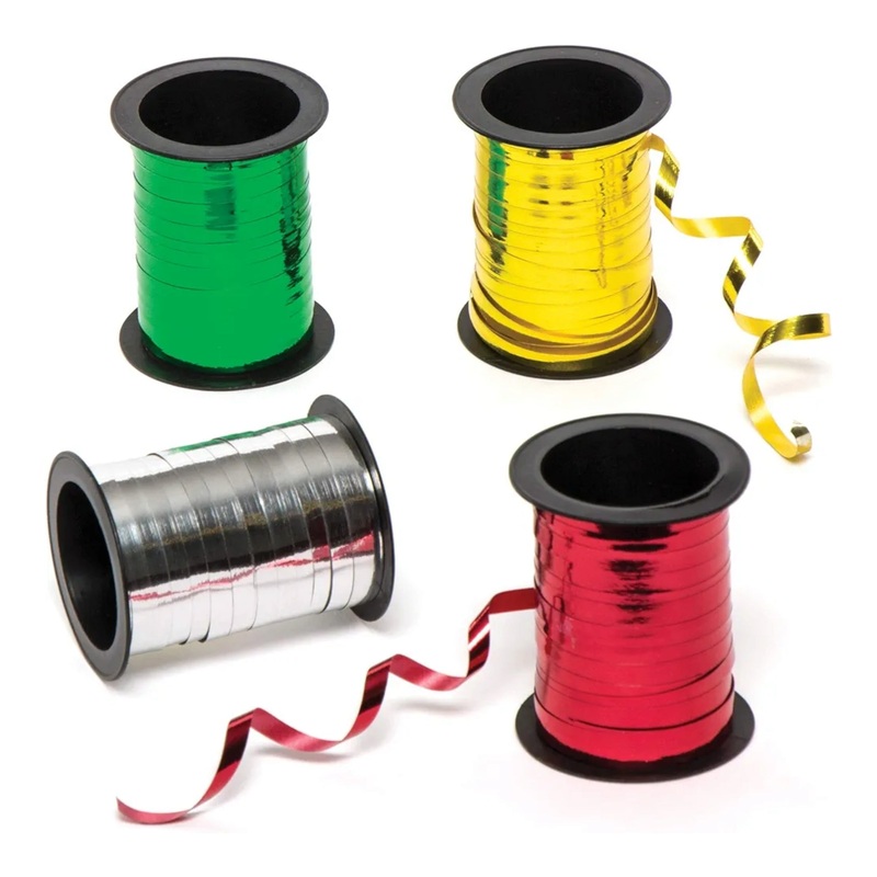 Bobbin Curling Ribbon Metallic Colour 5mmx20m