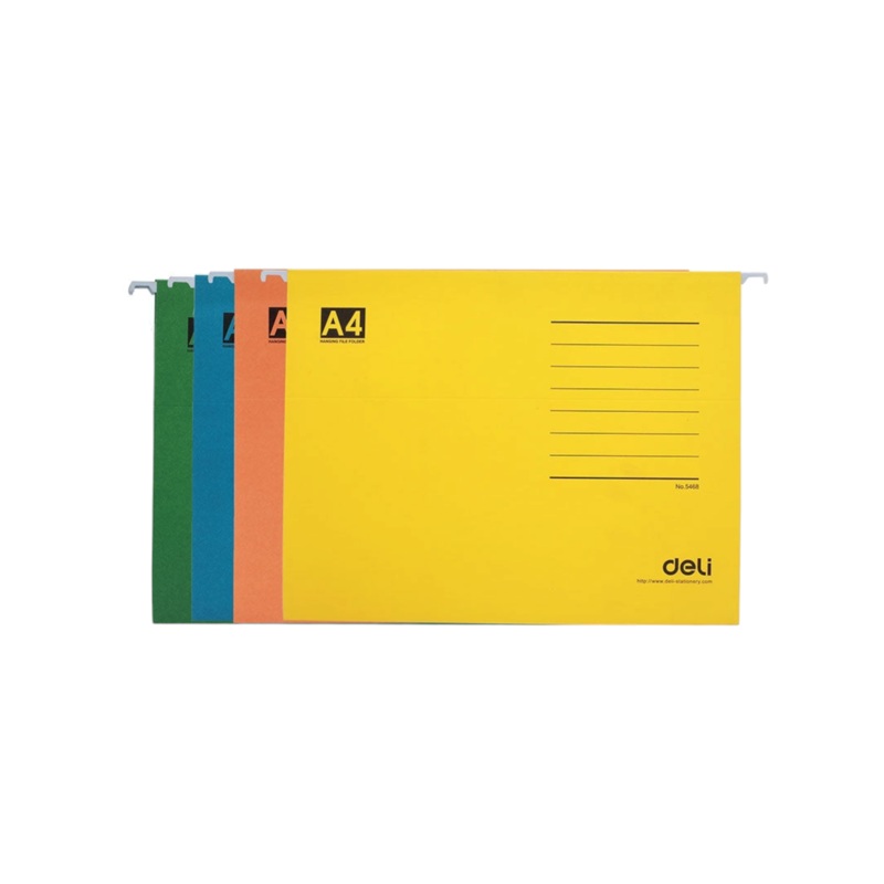 Deli A4 Hanging Document Folder Solid Color 1pc