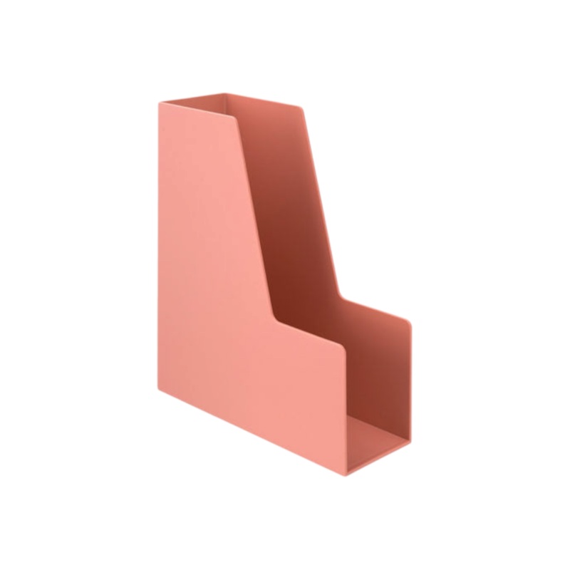 Deli Nusign File Holder Container Light Red