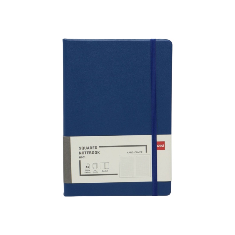 Deli Nusign Squared Notebook A5 210x143mm 120-Sheets 70g
